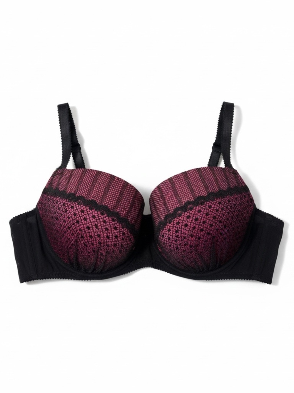 Déesse Lingerie Black Lace Bra Size 44C